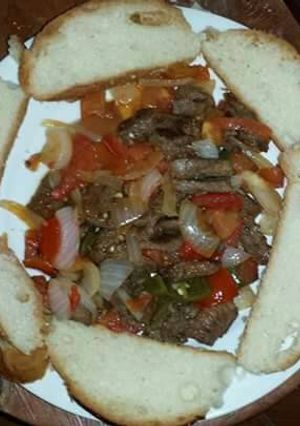 Una foto de Bisteces a la mexicana