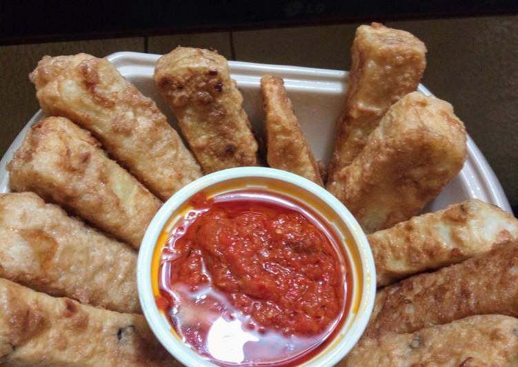 How to Cook Tasty Yamarita and pepper sauce