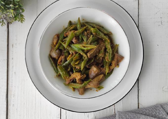 Anti Ribet, Membuat 136. Buncis Tumis Ati Ampela Ekonomis