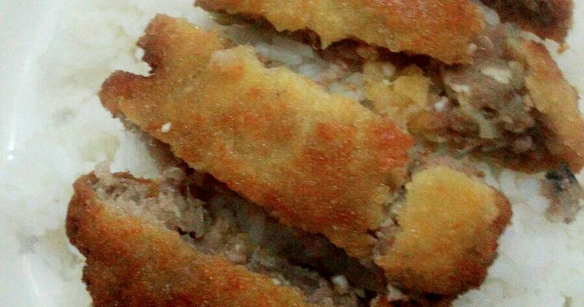 Resep Menchi Katsu (Minced Beef Katsu) oleh Milolava Cookpad