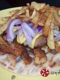 Peppery Pork Gyro (Homemade)