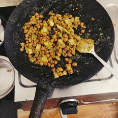 Tawa chana fry A picture of Tawa chana fry.