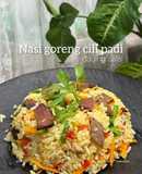 Nasi goreng cili padi daging salai