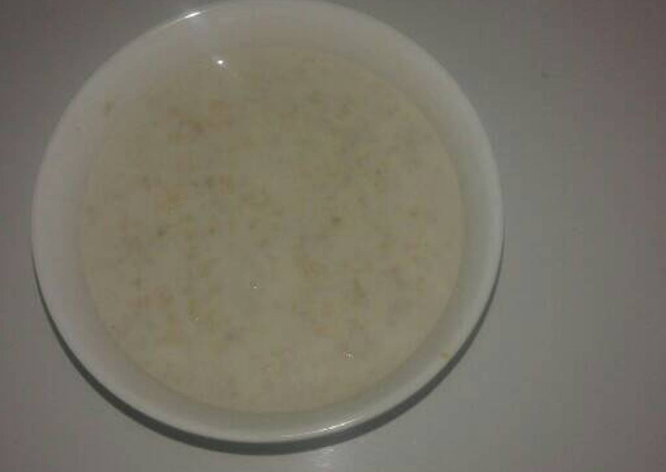 Milky soup