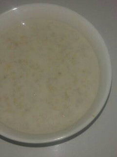 A picture of Milky soup.