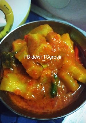 Foto resep Kikil sapi bumbu kuning pedas