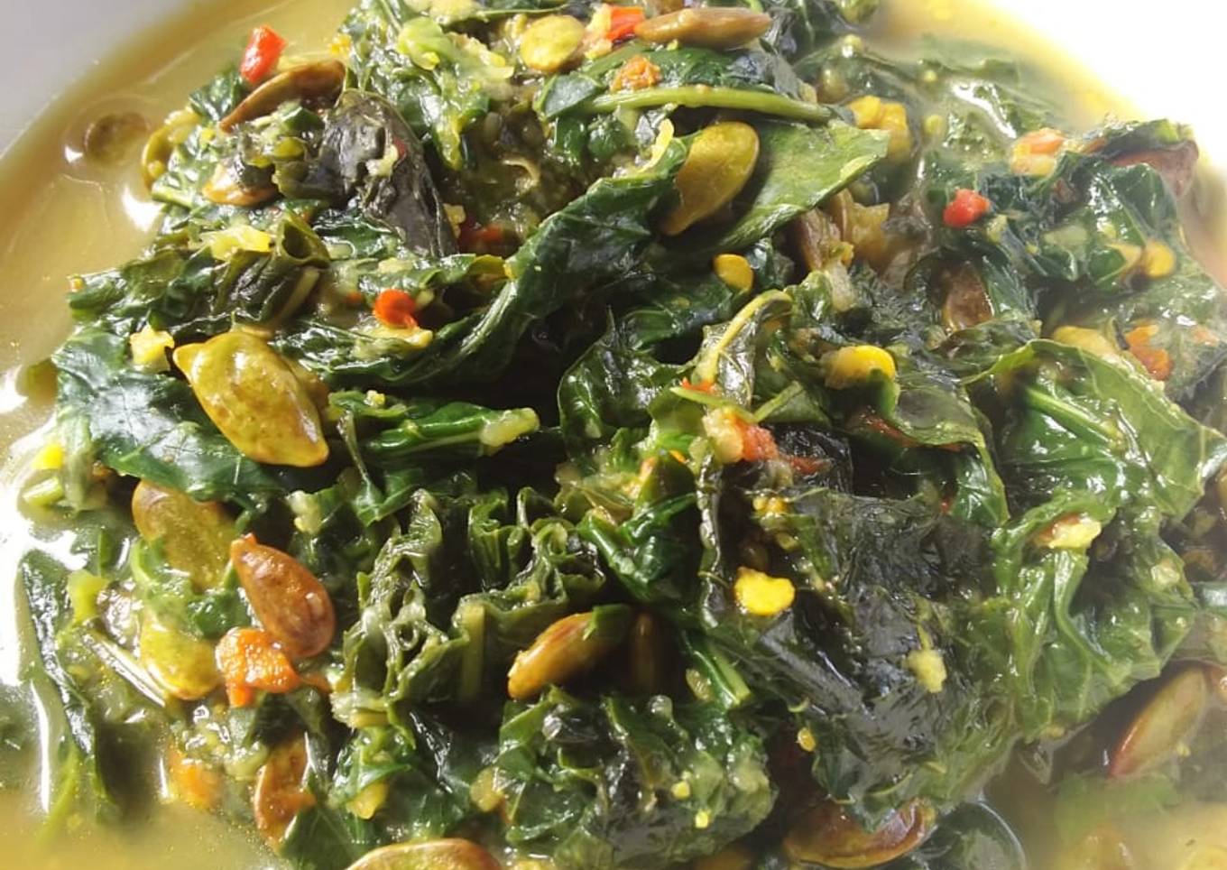 Rendang Daun Singkong