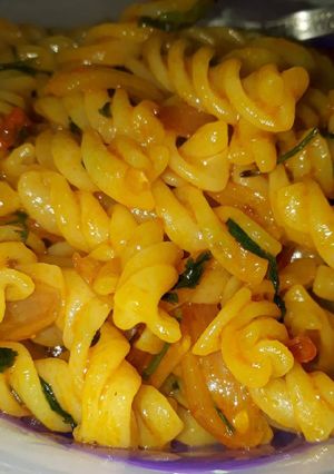 A picture of Masala Pasta.