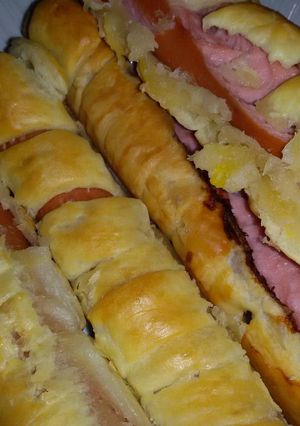 Virsli tésztabundában recept fotója