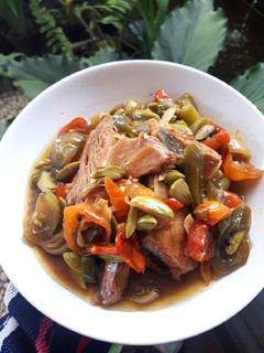 Foto resep Oseng pindang tongkol pete