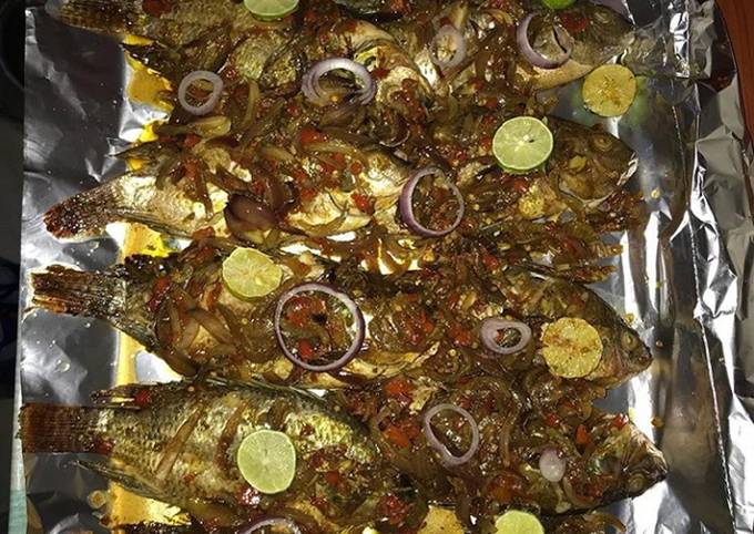 Grilled fish