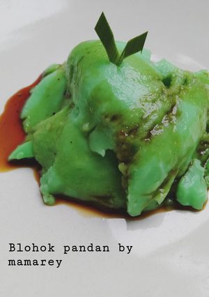Foto resep Bubur sumsum/blohok pandan