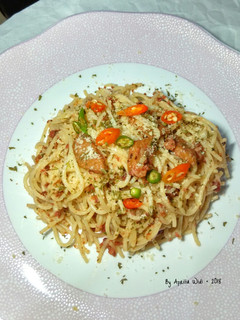Foto resep Spaghetti Aglio Olio