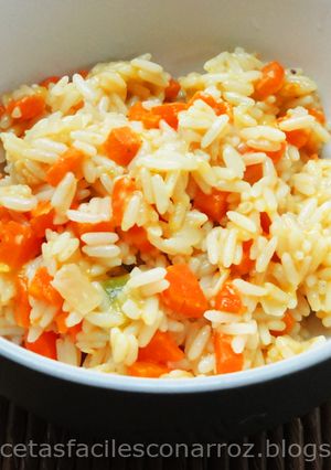 Una foto de Arroz liviano con verduras