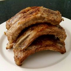 A picture of Pork ribs (simplest recipe).