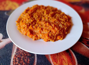 Una foto de Lentejas rojas al curry