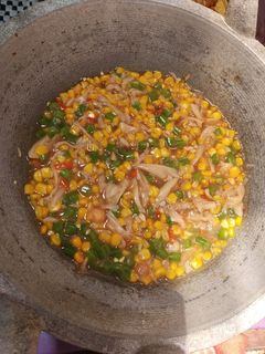 Foto resep Tumis Jamur Tiram, Buncis dan Jagung