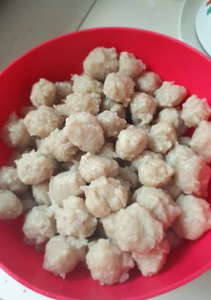 Foto resep Bakso ayam gluten free