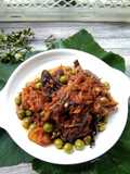 Ikan salai lais sambal terong Pipit