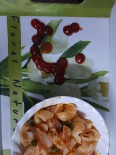 देसी स्टाइल में पास्ता मैकरॉनी (desi style me pasta macaroni recipe in Hindi) रेसिपी मुख्य फोटो
