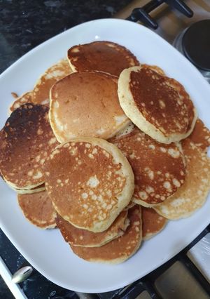 A picture of Fluffiest pancakes.