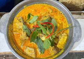 Dê ướp nấu Cà ri