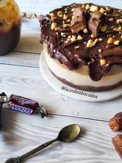 Una foto de Cheesecake Snickers