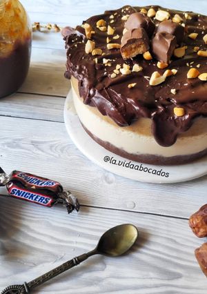 Una foto de Cheesecake Snickers
