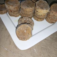 A picture of Beef shami kabab.