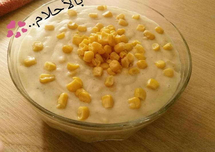 شوربة الذرة اللذيذة 🌽 😍🌽