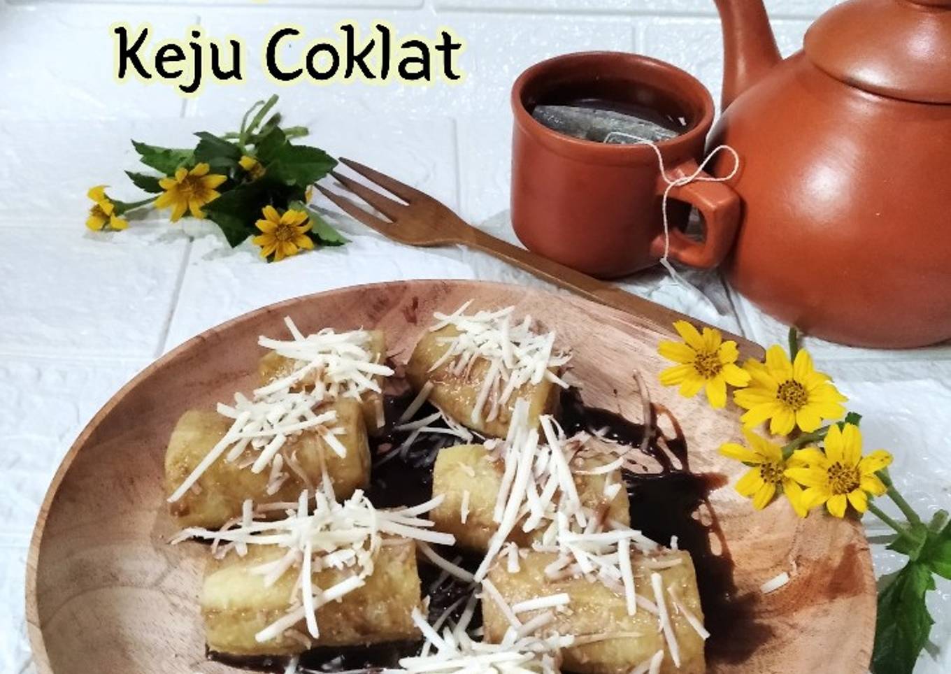 *Pisang Kukus Keju Coklat*