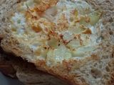Egg in the hole toast