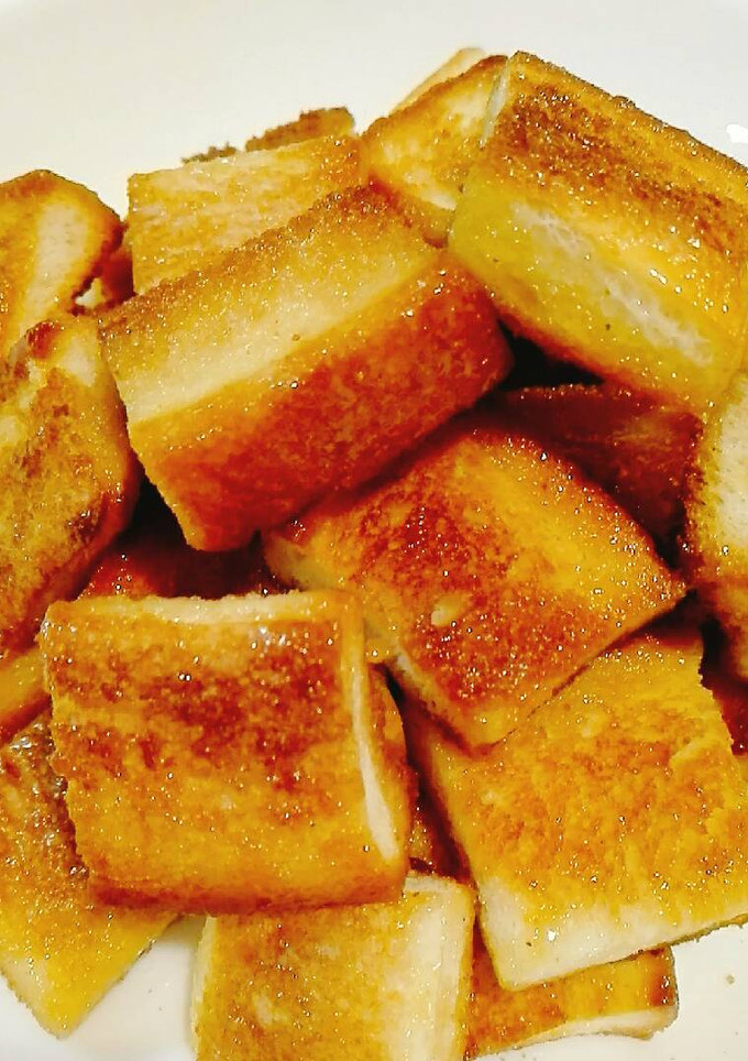 Foto resep Sweet Rusk Biskuit Kering Simple Dengan Roti Tawar