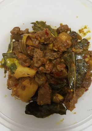 Foto resep Daging Sapi Bumbu Kuning#FestivalResepAsia#Indonesia#Daging Sapi