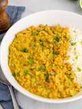 Coconut Milk Curry Lentils