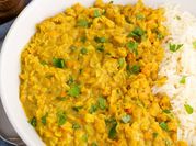 A picture of lentil curry