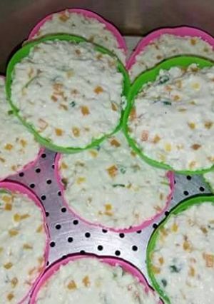 Foto resep Tahu kukus berwarna