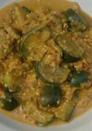 Foto resep Sayur terong tempe semangit ala mbah putri