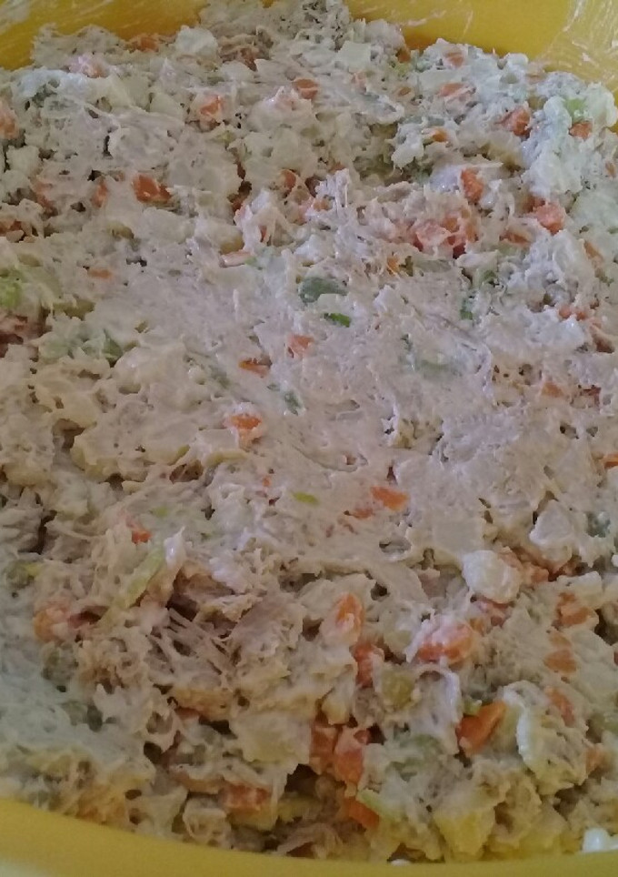 Una foto de Ensalada de pollo 🍗