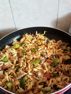 Foto resep Ayam suir pedes sambel pete