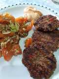 Mini burger di manzo e peperoni