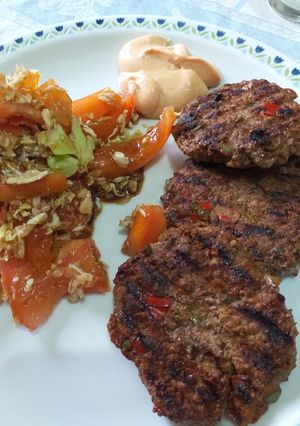 Foto di Mini burger di manzo e peperoni