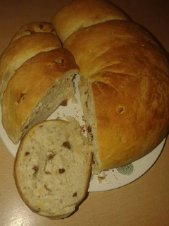 Una foto de Pan con chicharrón