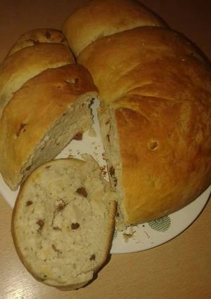 Una foto de Pan con chicharrón