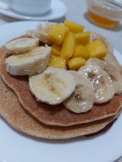 Una foto de Panqueques de avena