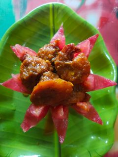 টমেটো পোড়া দিয়ে চিংড়ি গড়গড়া(tomato pora diye chingri gargara recipe in Bengali) রেসিপির প্রধান ছবি