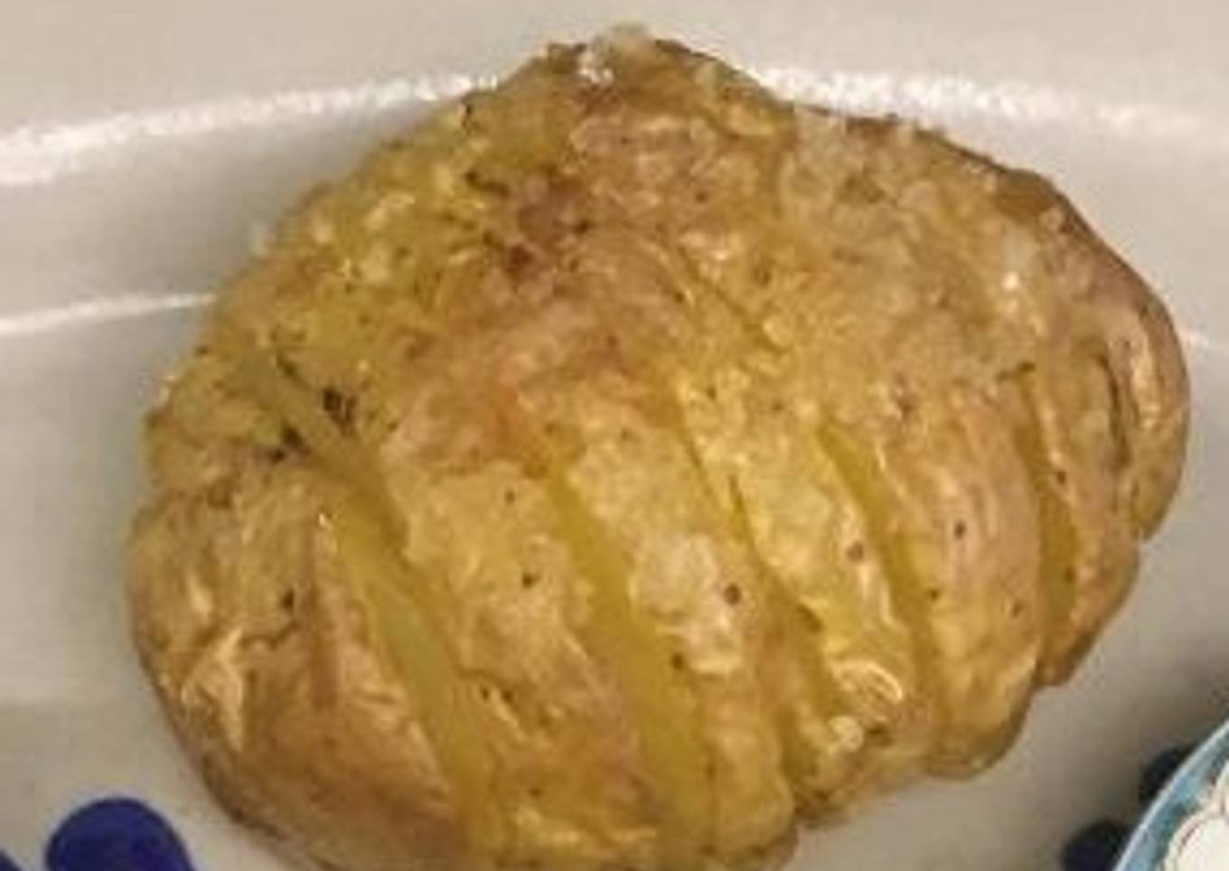 Potatoes in a spiral