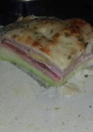 Una foto de Lasagna de verduras
