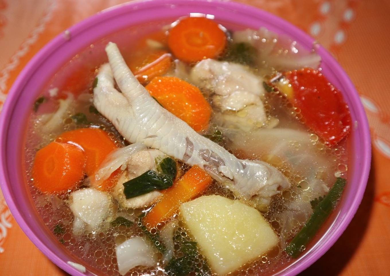 Sop ceker simpel