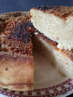 Una foto de Budín de pan sin leche